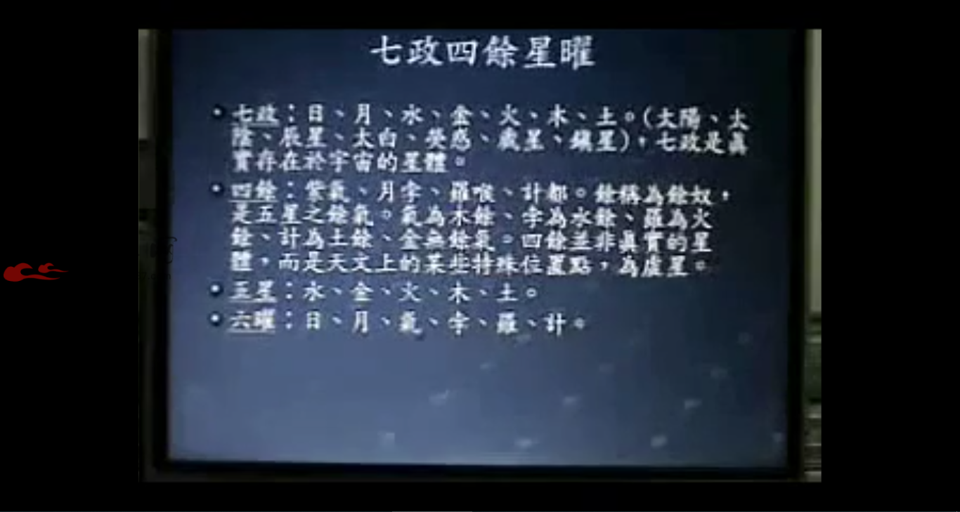 杨国正-七政四余论命初级课程视频7集+讲义