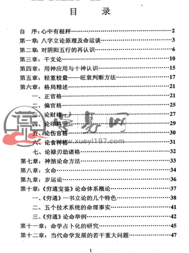 徐伟刚 - 八字分析纲要（《八字正解》辅导材料）PDF